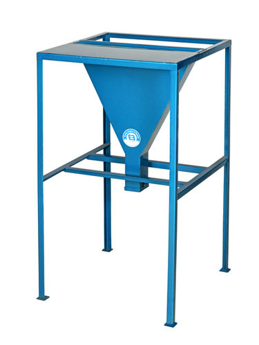 Steel V Funnel Test Apparatus