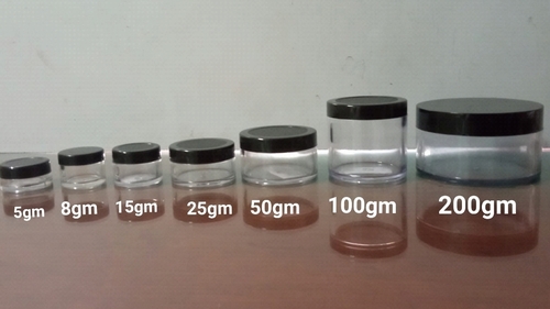 San Jar With Black Cap
