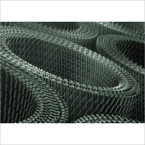 Silver Expanded Diamond Mesh