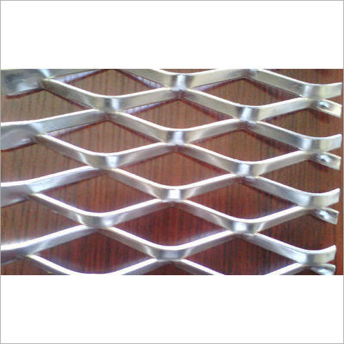Silver Aluminum Expanded Mesh