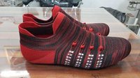 Red & Black Socks Shoe upper
