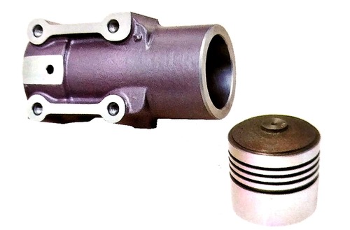Ram Cylinder With Piston 76mm Grey