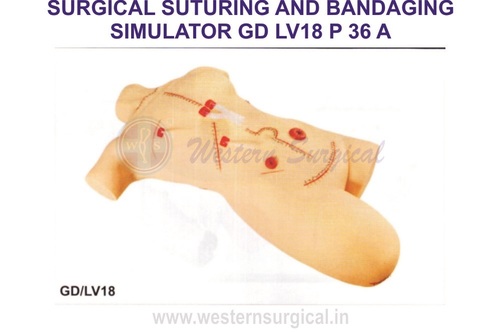 SURGICAL SUTURING AND BANDAGING SIMULATOR By WESTERN SURGICAL