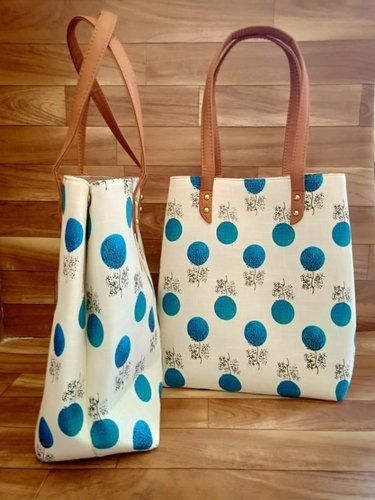 Printed Tote Handbag