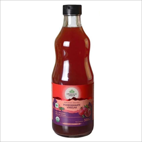 Certified Organic  500 Ml Pomegranate Vinegar Shelf Life: 1 Years