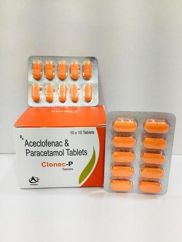 aceclofenac 100mg + paracetamol 325mg