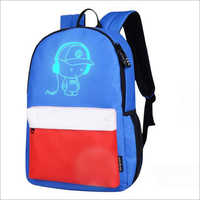 Available In Multi Color Boys School Backpack Bag
