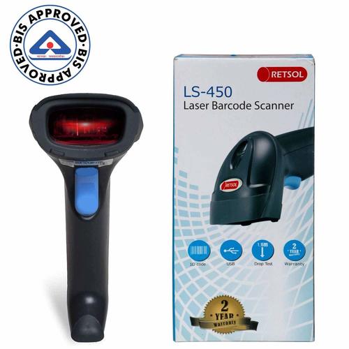 RETSOL LS-450 1D Barcode Scanner
