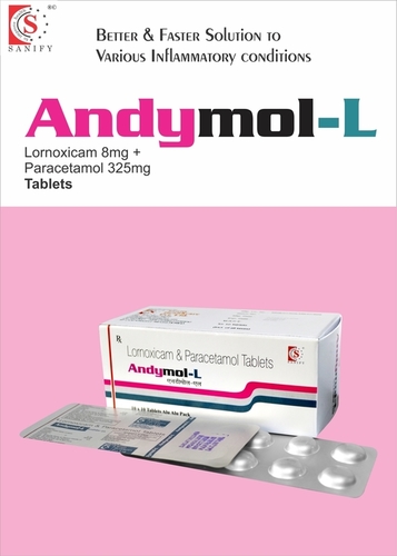 Lornoxicam 8mg + Paracetamol 325mg