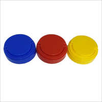83 Mm Plastic Jar Handle Cap - Polypropylene Plastic, Round Shape, Multicolor | Ideal For Edible Oil Packaging, Precision Engineered For Quality
