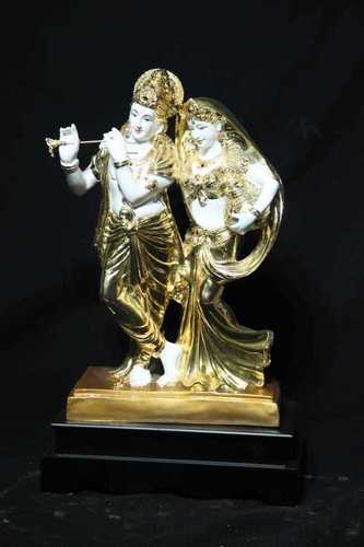 Resin Gold Plating God Statues
