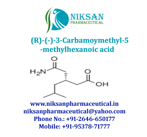 (R)-(-)-3-Carbamoymethyl-5-methylhexanoic acid