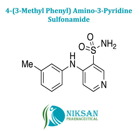 4-(3'-Methylphenyl)amino-3-pyridinesulfonamide