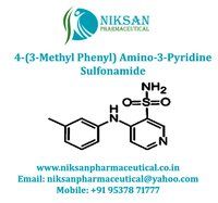 4-(3'-Methylphenyl)amino-3-pyridinesulfonamide