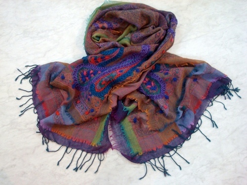 Wool scarf