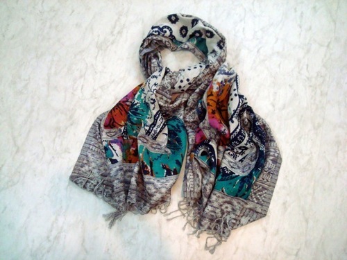 Wholesale Wool Jamawar Scarves