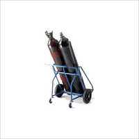 Double Gas Cylinder Trolley