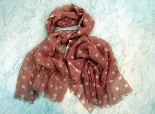 Peach Wool Scarves Manufacturer