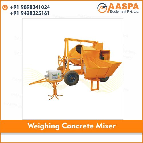 Weighing Concrete Mixer