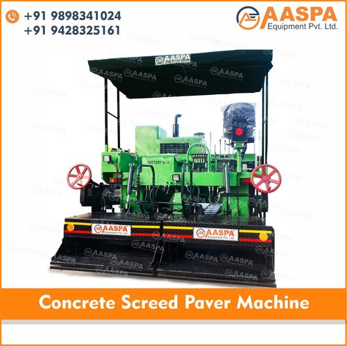 Concrete Screed Paver Machine