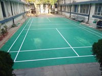 Synthetic Flooring - Synthetic Material, 10mm Thickness, Customizable Dimensions, Green Color | 5-year Warranty, Professional Installation, Regular Maintenance