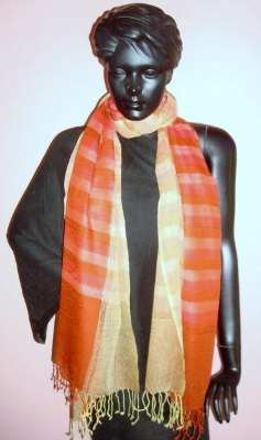 Wool jacquard Shawls