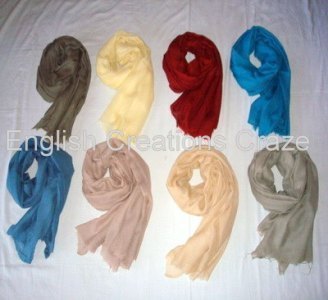 Solid Colors Suppliers Modal Silk Jacquard Shawls
