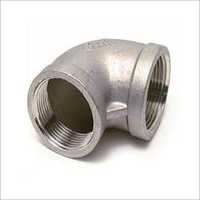 Silver Threaded Elbow