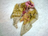 Wool Shawls - 100x180 Cm Medium Thickness | Multi-color Dyed Patterns For Daily, Evening, Meditation Use