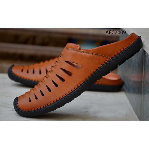 Mens Brown Slip On Loafers
