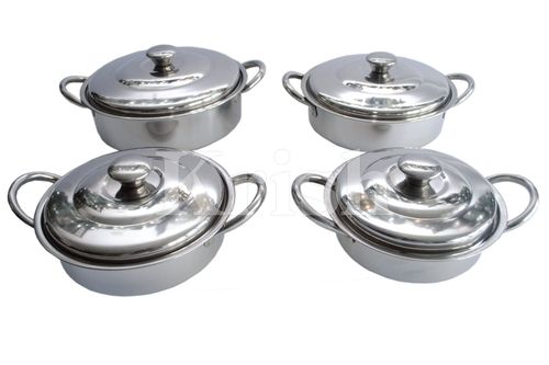 Buy Wholesale China Stainless Steel Mirror Polish Cookware Sets 6 Pieces  Kitchen Ware Cheap Cookware Pots And Pans Set With Clear Glass Lid &  Cookware Stainless Steel at USD 10.9