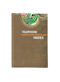 Table Size, Contact Book, Hard Binding (96 Pages)