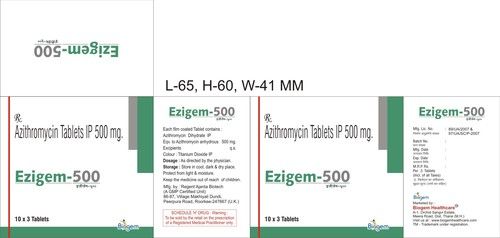 AZITHROMYCIN 500 MG