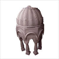 Hand Carved Grc Dome