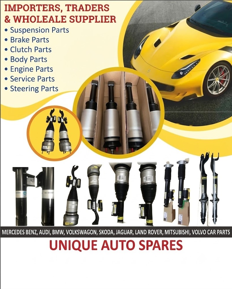 Bmw 7 Series F02 Rear Airmatic Shocker - Rear Suspension Shockers For Bmw 7 Series - Color: Black