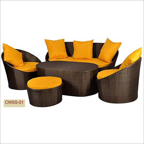 Designer Wicker Sofa Set - Eco-Friendly Material, Modern Design , Exceptional Comfort & Durability for Dining Room