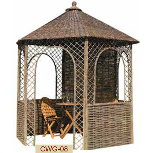 Wooden Wicker Gazebo Application: Hotel