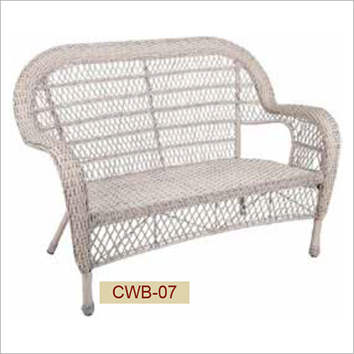 Outdoor Wicker Bench Application: Sand Beach