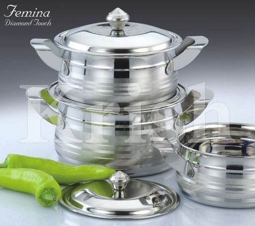 Femina Casserole Set- 3 Pcs