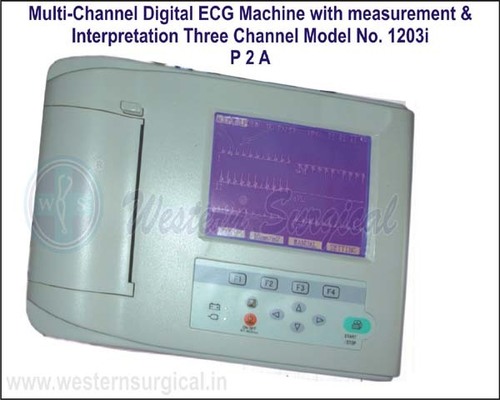 Multi-Channel Digital ECG Machine