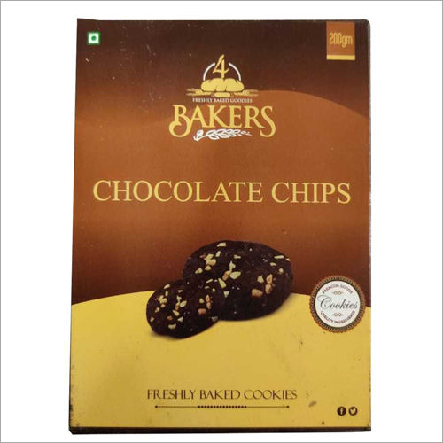 200 Gm Chocolate Chips Cookies Packaging: Family Pack