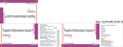 GABAPANTIN +METHYLCOBALMIN