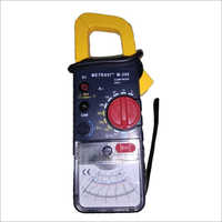 Analog Clamp Meter - Plastic, 148x66x36 Mm | 3-300 A Ac Current, 300-600 V Ac Voltage, Ergonomic Design, Durable, Manual Meter For Laboratory Applications