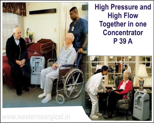 High Pressure With High Flow Oxygen Concentrator P 39 A