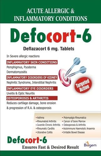 DEFZACORTIL 6MG