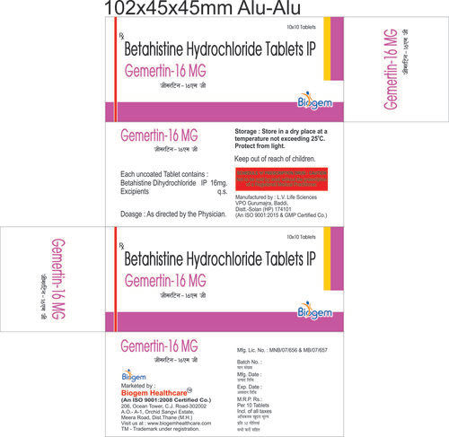 BETAHISTIDINE