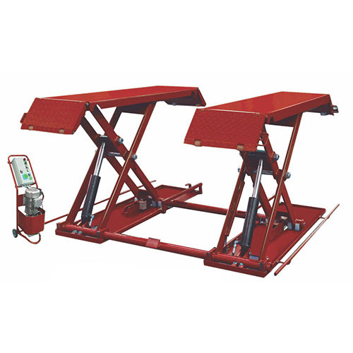  Mid Rise Portable Scissor Lift 2 Cylinders