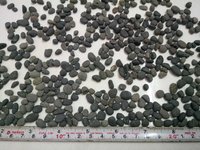 Small Size Round And Smooth Polished Black Pebbles Stone