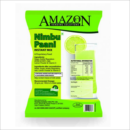 Amazon Nimbu Paani Premix