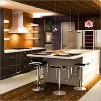 Residential Modular Kitchen Carpenter Assembly